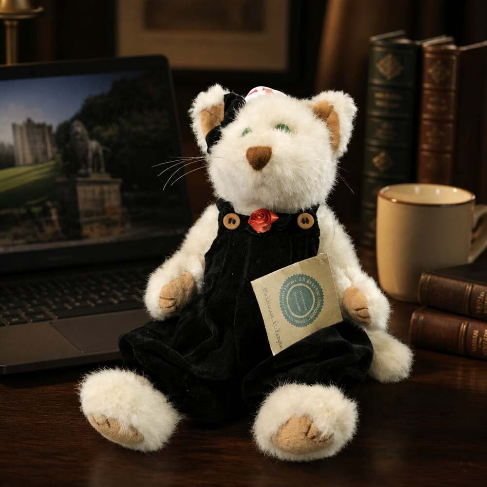 J.B. Bean and Associates Millicent P. Pussytoes Plush Cat Collectible